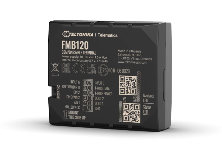 Teltonika FMB120 GPS Device Bahrain UAE
